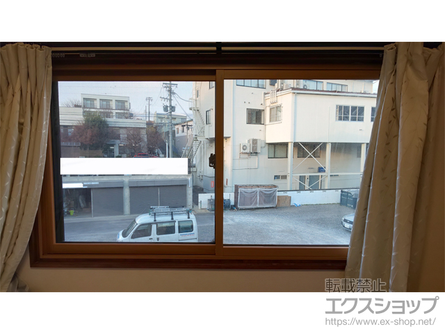 長野県松本市のの二重窓（内窓） プラマードU 引違い窓 2枚建 施工例