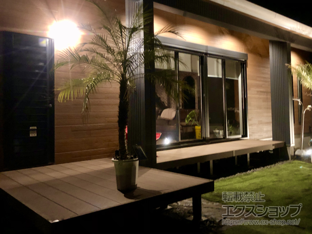 栃木県真岡市ののウッドデッキ リウッドデッキ 200 施工例