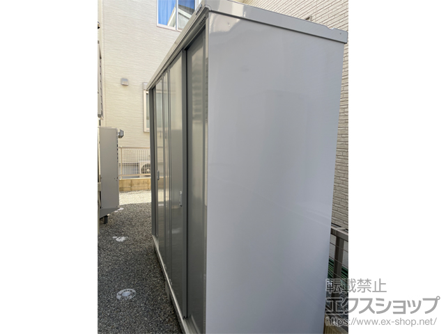 兵庫県加古川市のの物置・屋外倉庫 シンプリー 一般型 2160×755×1903（MJX-217E-P） MJX-217E-P-FS 施工例
