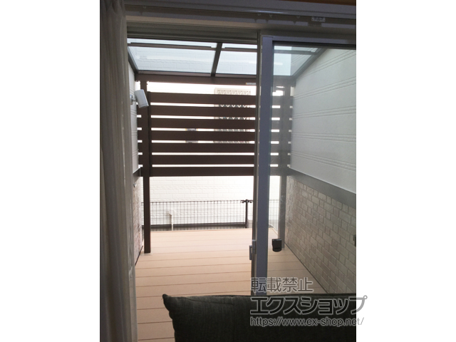 大阪府泉大津市ののウッドデッキ リウッドデッキ 200 施工例