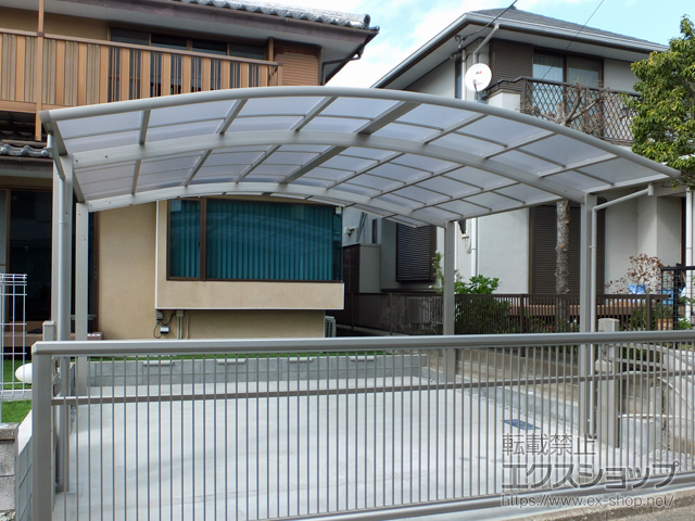 神奈川県横浜市ののカーポート レイナツインポートグラン　積雪〜20cm対応 施工例