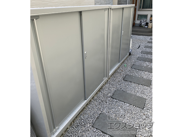 神奈川県川崎市のの物置・屋外倉庫 シンプリー 一般型 1740×905×1603 MJX-179D-FS 施工例