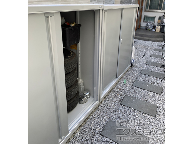 神奈川県川崎市のの物置・屋外倉庫 シンプリー 一般型 1740×905×1603 MJX-179D-FS 施工例