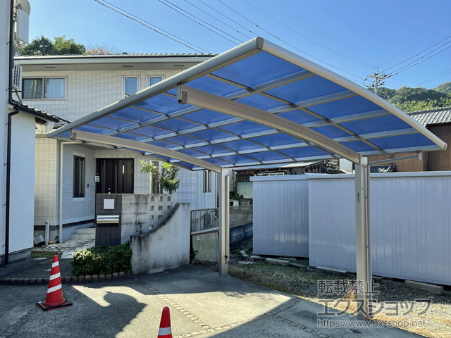 大分県別府市ののカーポート レイナポートグラン　積雪〜20cm対応 施工例