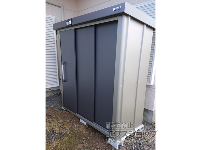 福島県石川郡玉川村のの物置・屋外倉庫 エスケーエイト SK8-50 一般型 1800×800×1940 SK8-50-GK 施工例