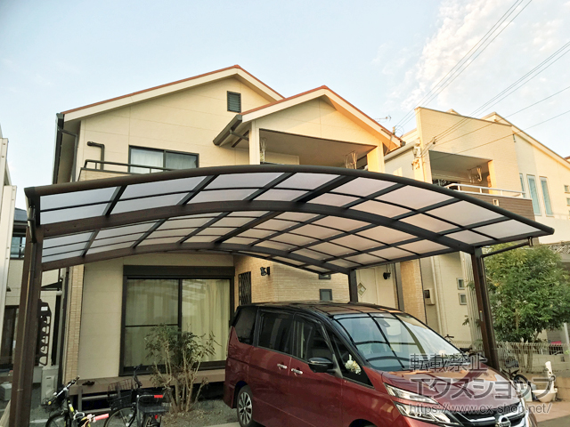 兵庫県加古川市ののカーポート レイナツインポートグラン　積雪〜20cm対応 施工例