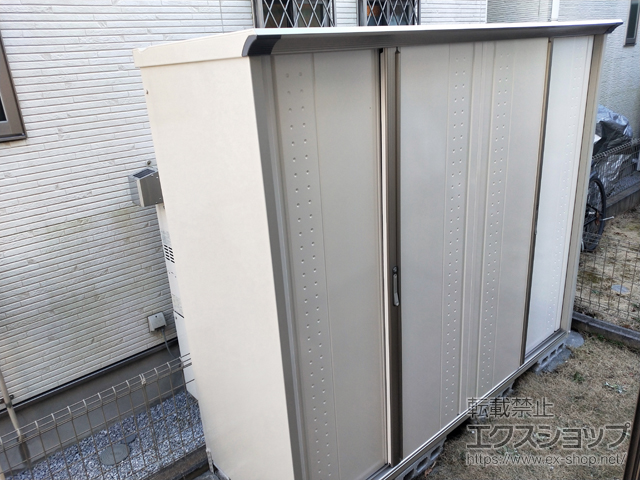 埼玉県さいたま市のの物置・屋外倉庫 グランプレステージジャンプ 2247×750×1900 GP-227A-F-SW 施工例
