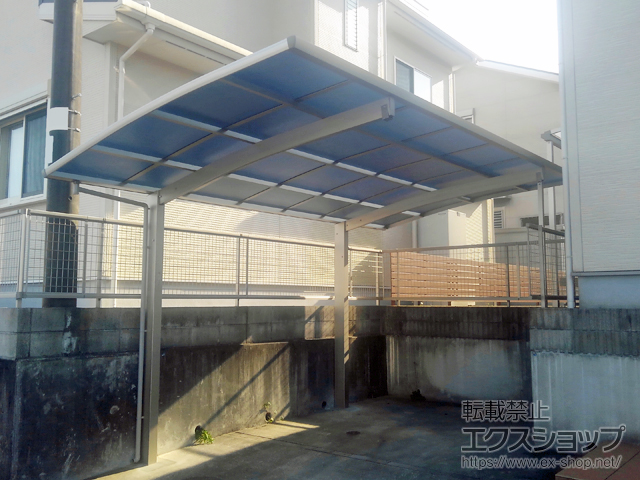 宮崎県宮崎市ののカーポート プレシオスポート 積雪〜20cm対応 施工例