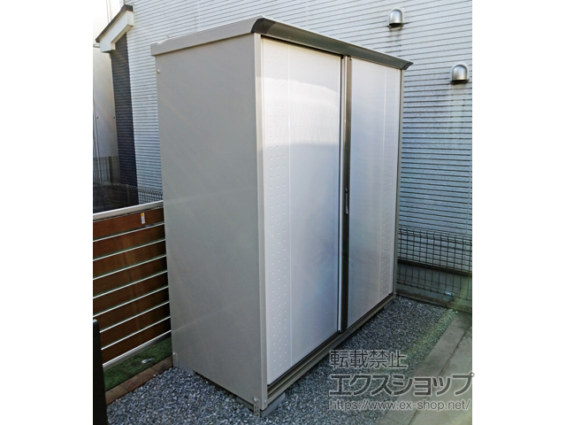 千葉県白井市のの物置・屋外倉庫 グランプレステージジャンプ 1695×750×1900 GP-177A-T-SW 施工例