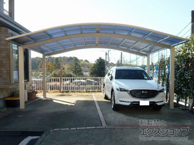 神奈川県横浜市ののカーポート レイナツインポートグラン　積雪〜20cm対応 施工例