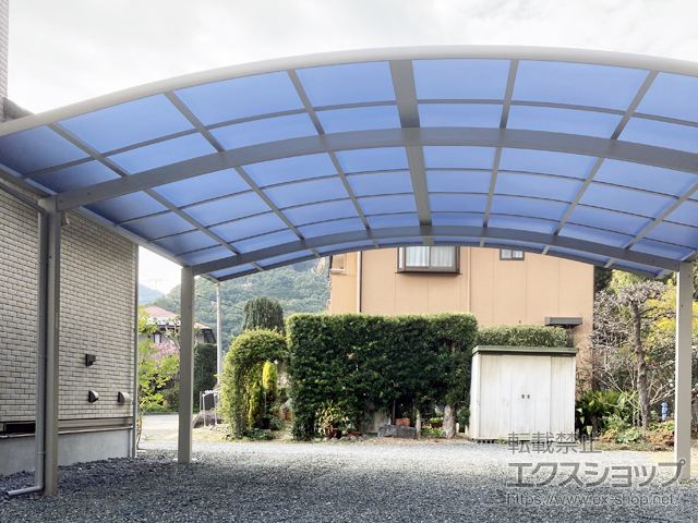 熊本県熊本市ののカーポート レイナツインポートグラン　積雪〜20cm対応 施工例