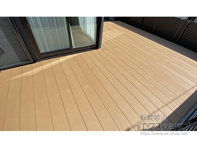 神奈川県横須賀市ののウッドデッキ リウッドデッキ 200 施工例