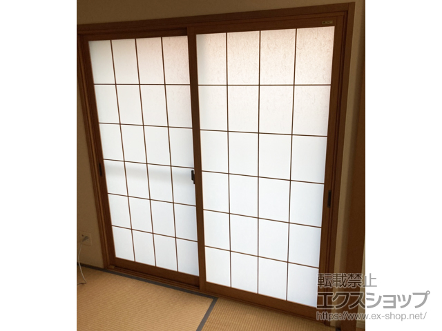 福岡県北九州市のの二重窓（内窓） インプラス 引違い窓 2枚建 施工例