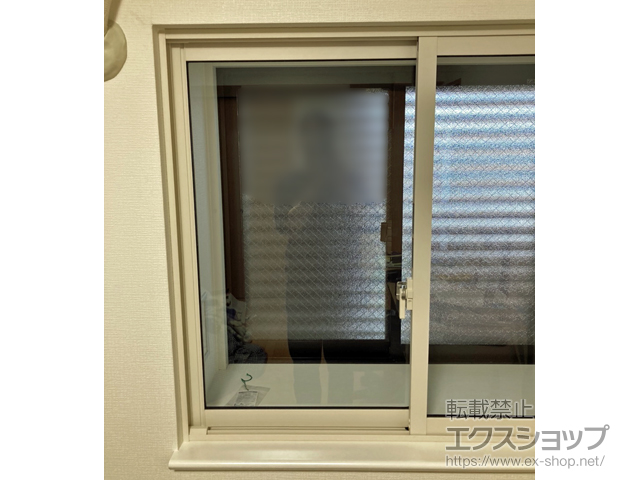 福岡県北九州市のの二重窓（内窓） インプラス 引違い窓 2枚建 施工例
