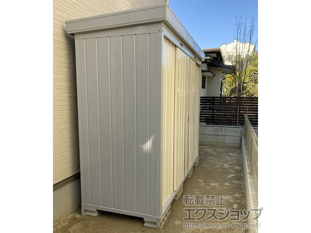 愛知県一宮市のの物置・屋外倉庫 ネクスタ 一般型 2630×950×2075 NXN-26S-FW 施工例