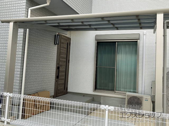 大阪府高石市ののカーポート プレシオスポート 積雪〜20cm対応 施工例