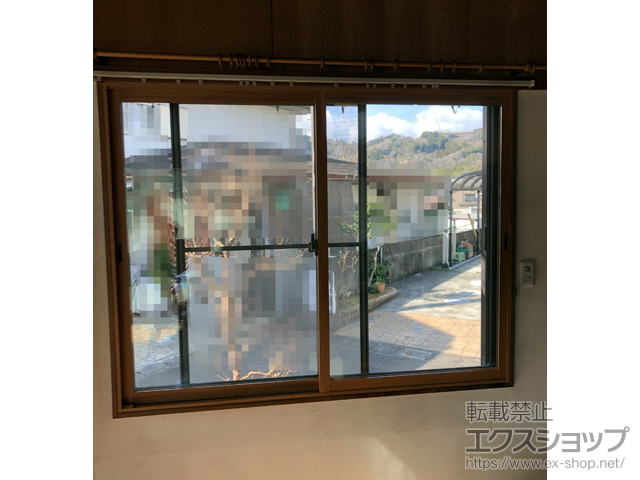 静岡県富士宮市のの二重窓（内窓） インプラス 引違い窓 2枚建 施工例
