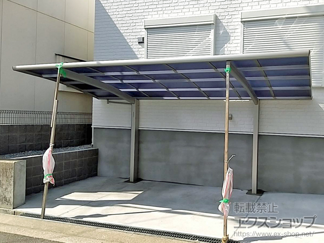 兵庫県神戸市ののカーポート プレシオスポート 積雪〜20cm対応 施工例