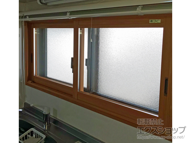 京都府綾部市のの二重窓（内窓） インプラス 引違い窓 2枚建 施工例