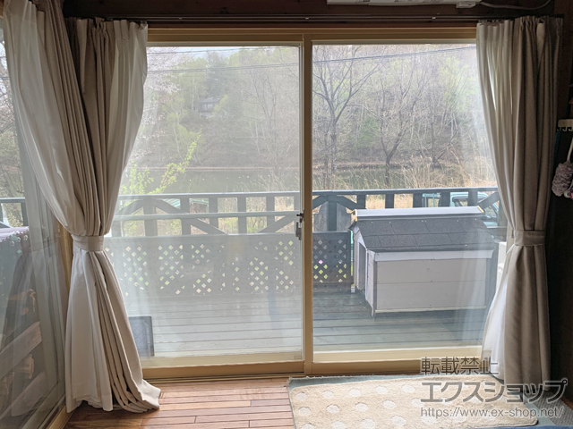 長野県茅野市のの二重窓（内窓） インプラス 引違い窓 2枚建 施工例