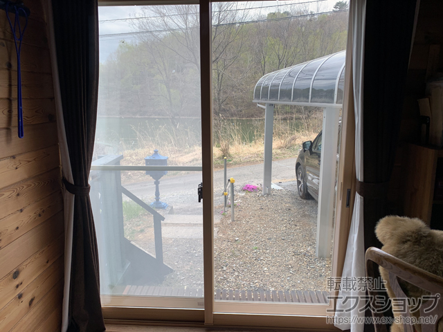 長野県茅野市のの二重窓（内窓） インプラス 引違い窓 2枚建 施工例