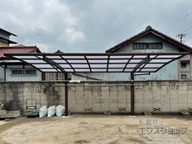 千葉県船橋市ののカーポート プレシオスポート 積雪〜20cm対応 施工例