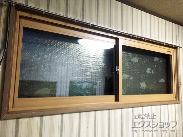 長野県安曇野市のの二重窓（内窓） プラマードU 引違い窓 2枚建 施工例