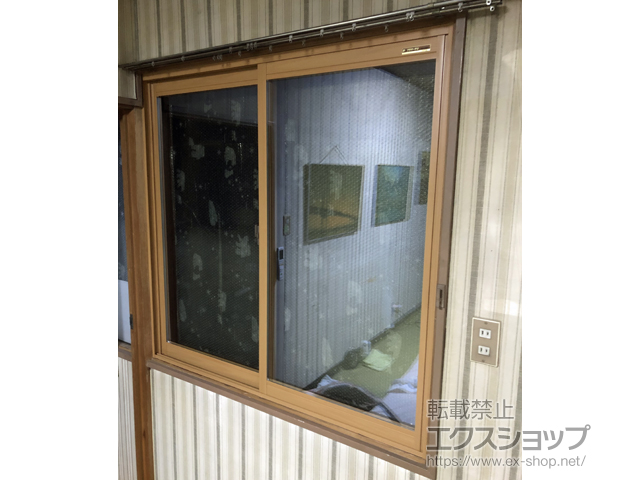 長野県安曇野市のの二重窓（内窓） プラマードU 引違い窓 2枚建 施工例
