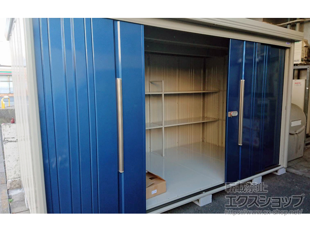 東京都西東京市のの物置・屋外倉庫 Mr.ストックマンダンディ 一般型 3600×1922×2110 ND-3619-DB 施工例