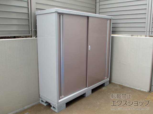 神奈川県横浜市のの物置・屋外倉庫 シンプリー 一般型 1740×515×1603 MJX-175D-AR 施工例