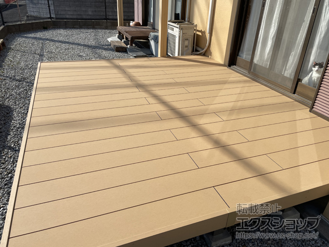 香川県綾歌郡綾川町ののウッドデッキ リウッドデッキ 200 施工例