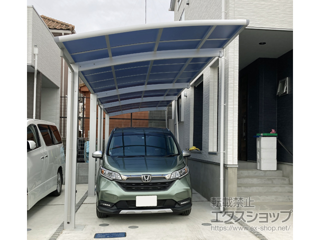 神奈川県横浜市ののカーポート レイナポートグラン 縦連棟　積雪〜20cm対応 施工例