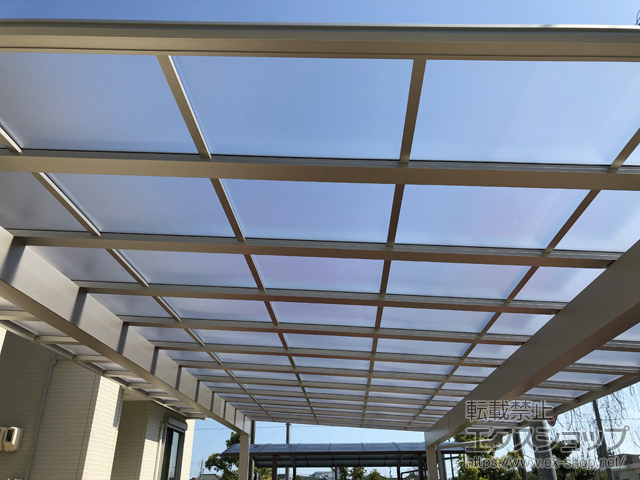 愛知県清須市ののカーポート エフルージュ トリプル FIRST 積雪〜20cm対応 施工例