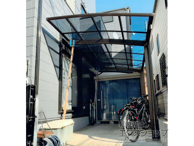 東京都江戸川区ののカーポート プレシオスポート 積雪〜20cm対応 施工例