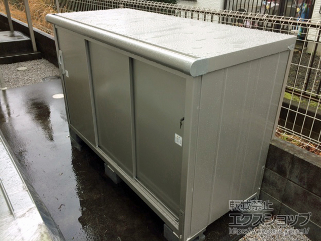 東京都町田市のの物置・屋外倉庫 エスモ 一般型 1797×750×1101 ESE-1807Y-SS 施工例