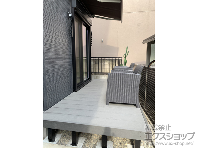 東京都大田区ののウッドデッキ リウッドデッキ 200 施工例