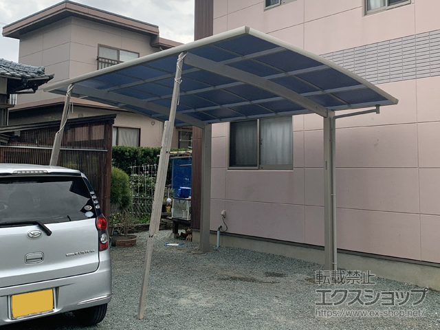 福岡県久留米市ののカーポート プレシオスポート 積雪〜20cm対応 施工例