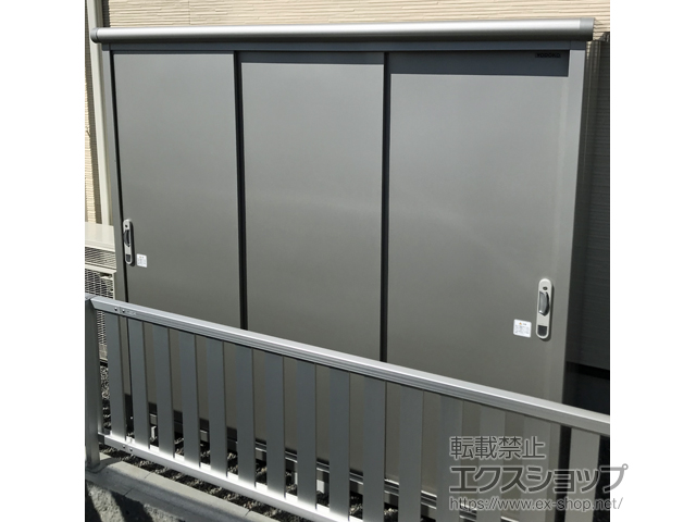 滋賀県草津市のの物置・屋外倉庫 エスモ 一般型 2100×900×1959 ESE-2109A-SS 施工例