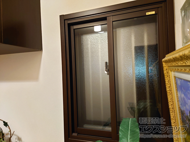 埼玉県越谷市のの二重窓（内窓） インプラス 引違い窓 2枚建 施工例