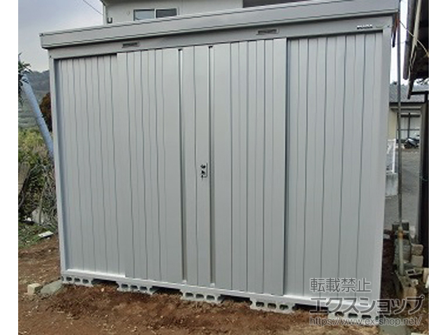熊本県熊本市のの物置・屋外倉庫 ネクスタ 一般型 3050×3050×2375 NXN-95H-FS 施工例
