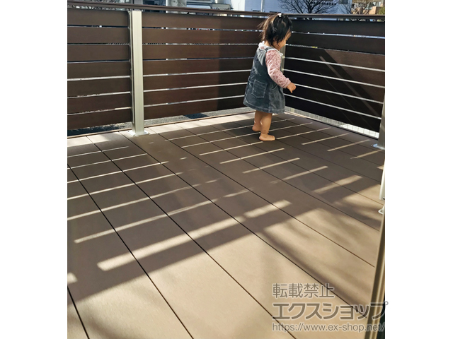 愛知県春日井市ののウッドデッキ リウッドデッキ 200 施工例