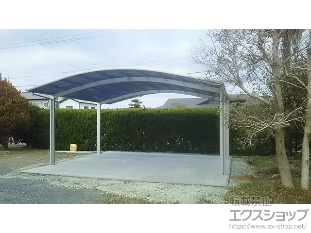 静岡県浜松市ののカーポート レイナツインポートグラン　積雪〜20cm対応 施工例
