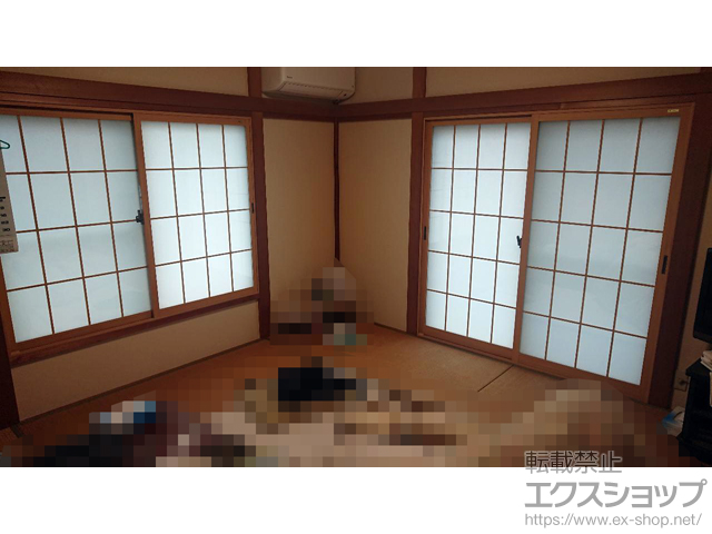 栃木県那須郡那須町のの二重窓（内窓） インプラス 引違い窓 2枚建 施工例