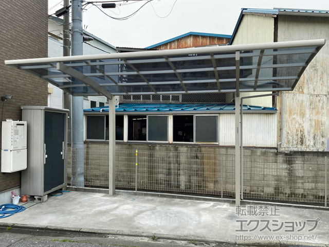 東京都墨田区ののカーポート プレシオスポート 積雪〜20cm対応 施工例