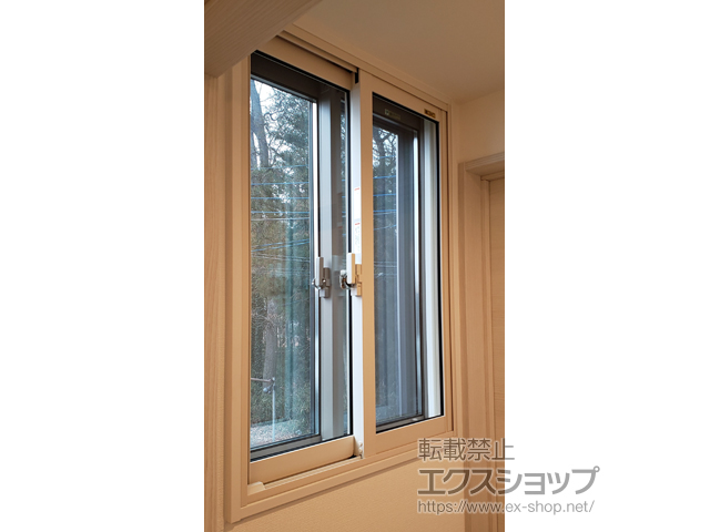 栃木県小山市のの二重窓（内窓） インプラス 引違い窓 2枚建 施工例