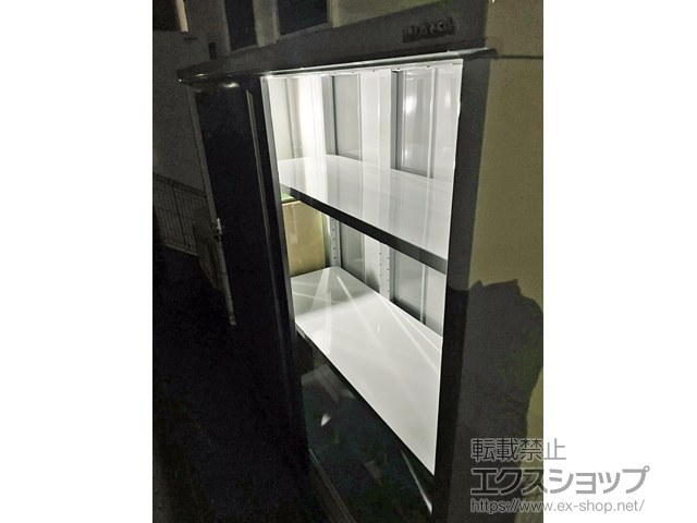 神奈川県横須賀市のの物置・屋外倉庫 シンプリー 一般型 1740×515×1603(MJX-175DP) MJX-175DP-PG 施工例