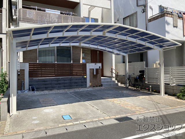 愛知県安城市ののカーポート レイナトリプルポートグラン　積雪〜20cm対応 施工例