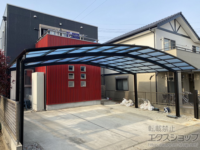 愛知県豊田市ののカーポート レイナトリプルポートグラン　積雪〜20cm対応 施工例