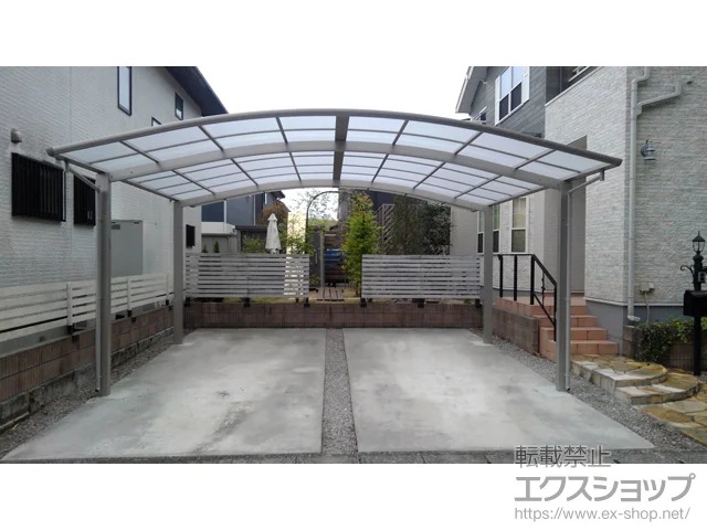 栃木県宇都宮市のValue Selectのカーポート プレシオスポート ワイド 積雪～20cm対応 施工例