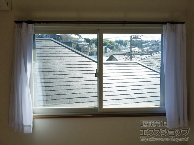 神奈川県横浜市のの二重窓（内窓） インプラス 引違い窓 2枚建 施工例